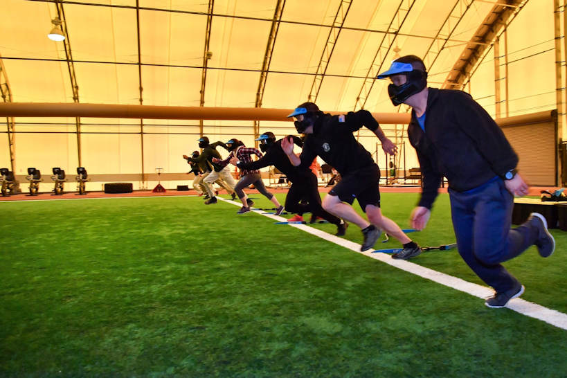 Archery Tag pour team building d'hiver
