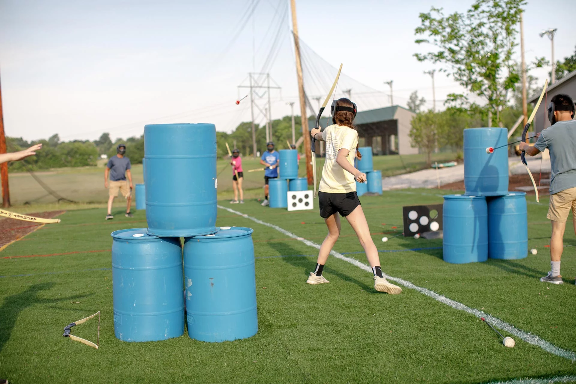 Archery Tag pour séminaire d’entreprise