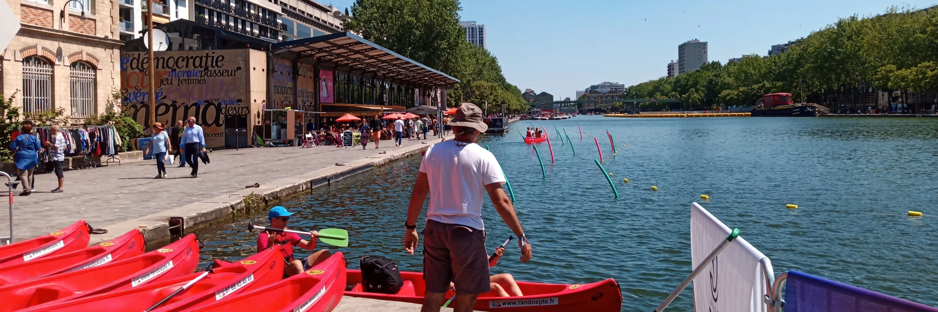 Animation kayak pour une collectivité