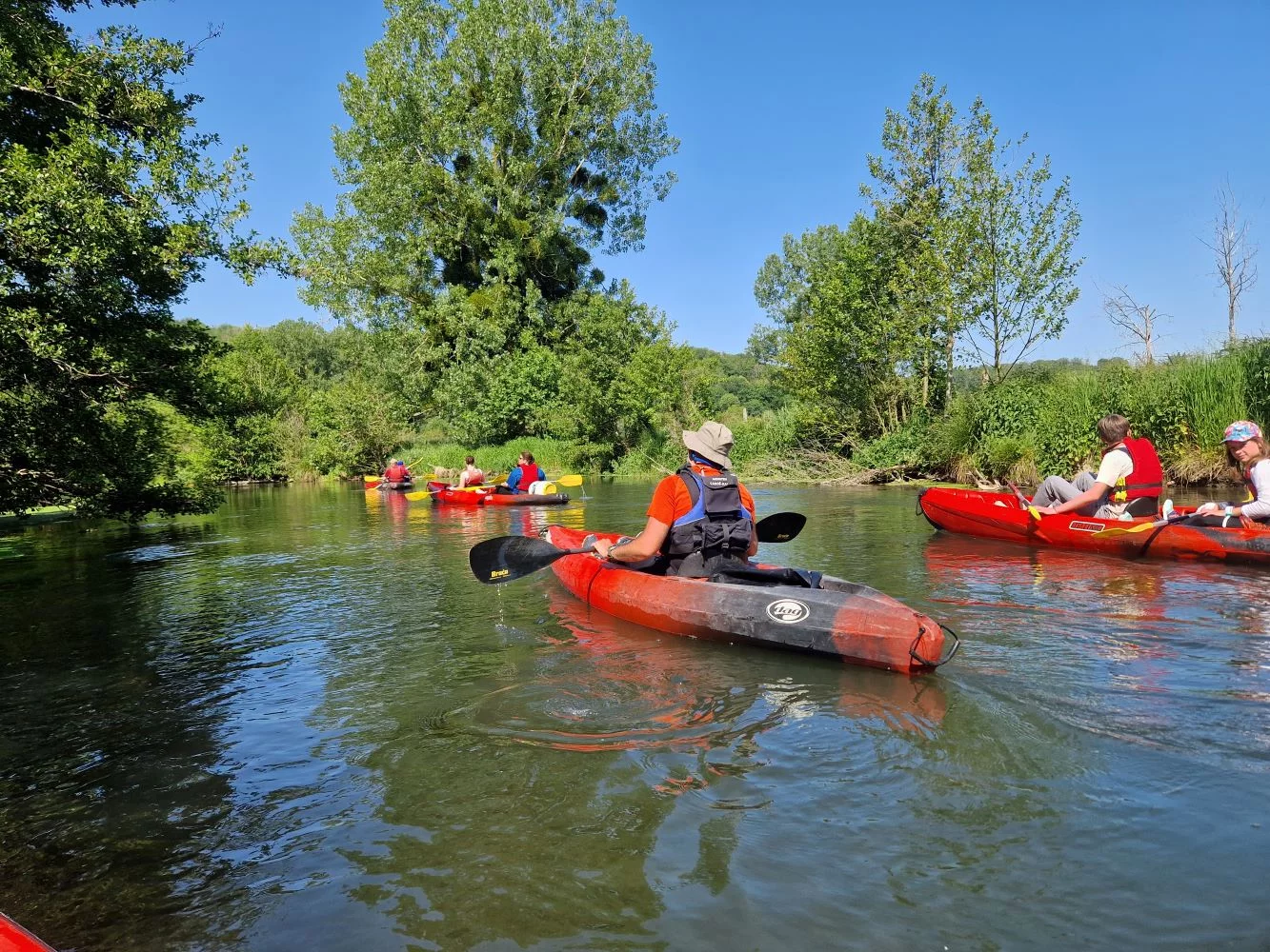 S&eacute;minaire d&rsquo;entreprise en cano&euml;-kayak pr&egrave;s de Paris