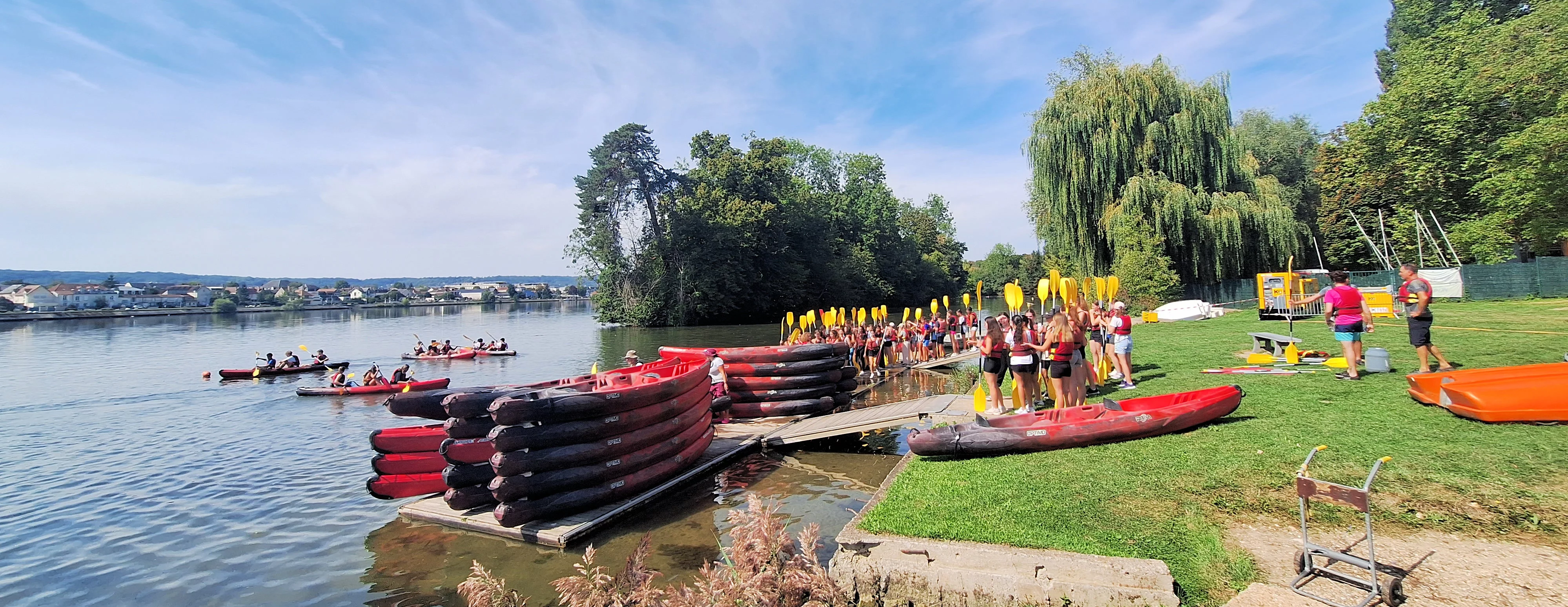 Team building nautique dans un cadre naturel Rando’Events