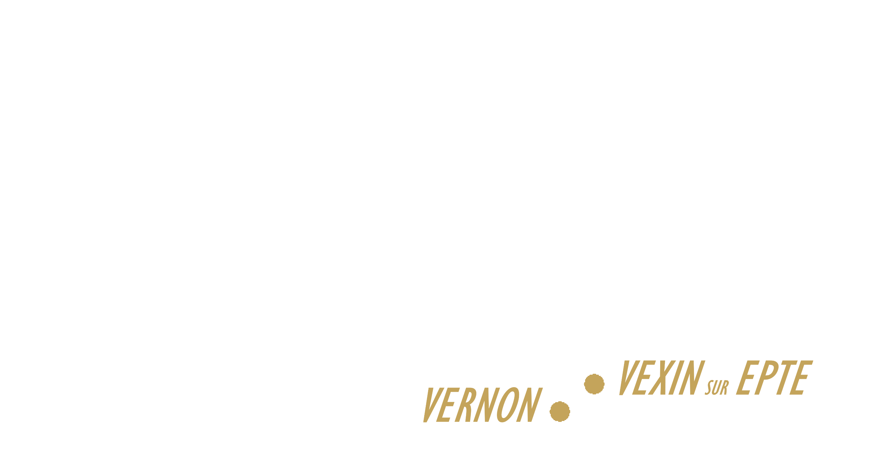 Carte des lieux Rando'Events : Vernon et Vexin-sur-Epte &agrave; 1h de Paris