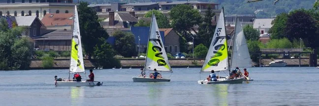 Voiliers sur la Seine à Vernon