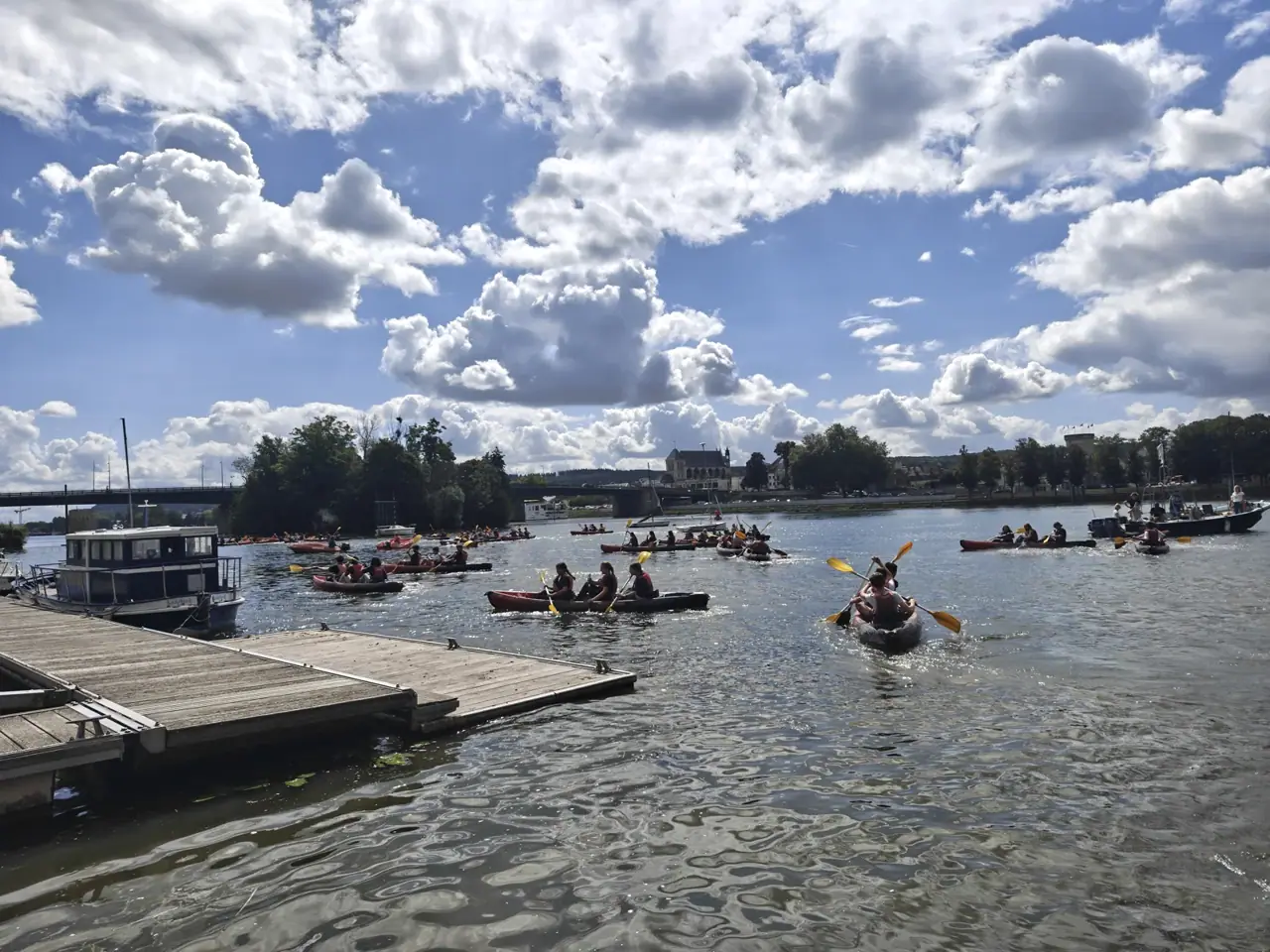 La navigation dans le paysage de Vernon.