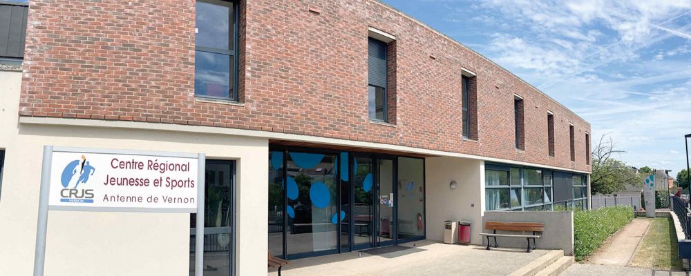 CRJS Vernon, centre r&eacute;gional jeunesse et sports avec h&eacute;bergement et salles pour groupes