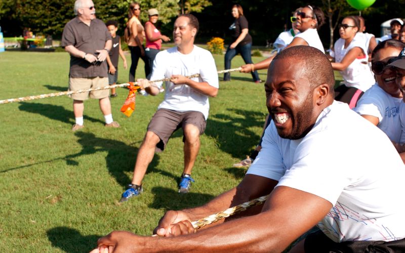 Olympiades outdoor : jeux et d&eacute;fis en &eacute;quipe &ndash; team building