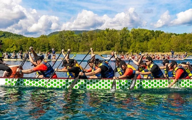 Activit&eacute; dragon boat en equipe&ndash; sortie outdoor Rando&rsquo;Events